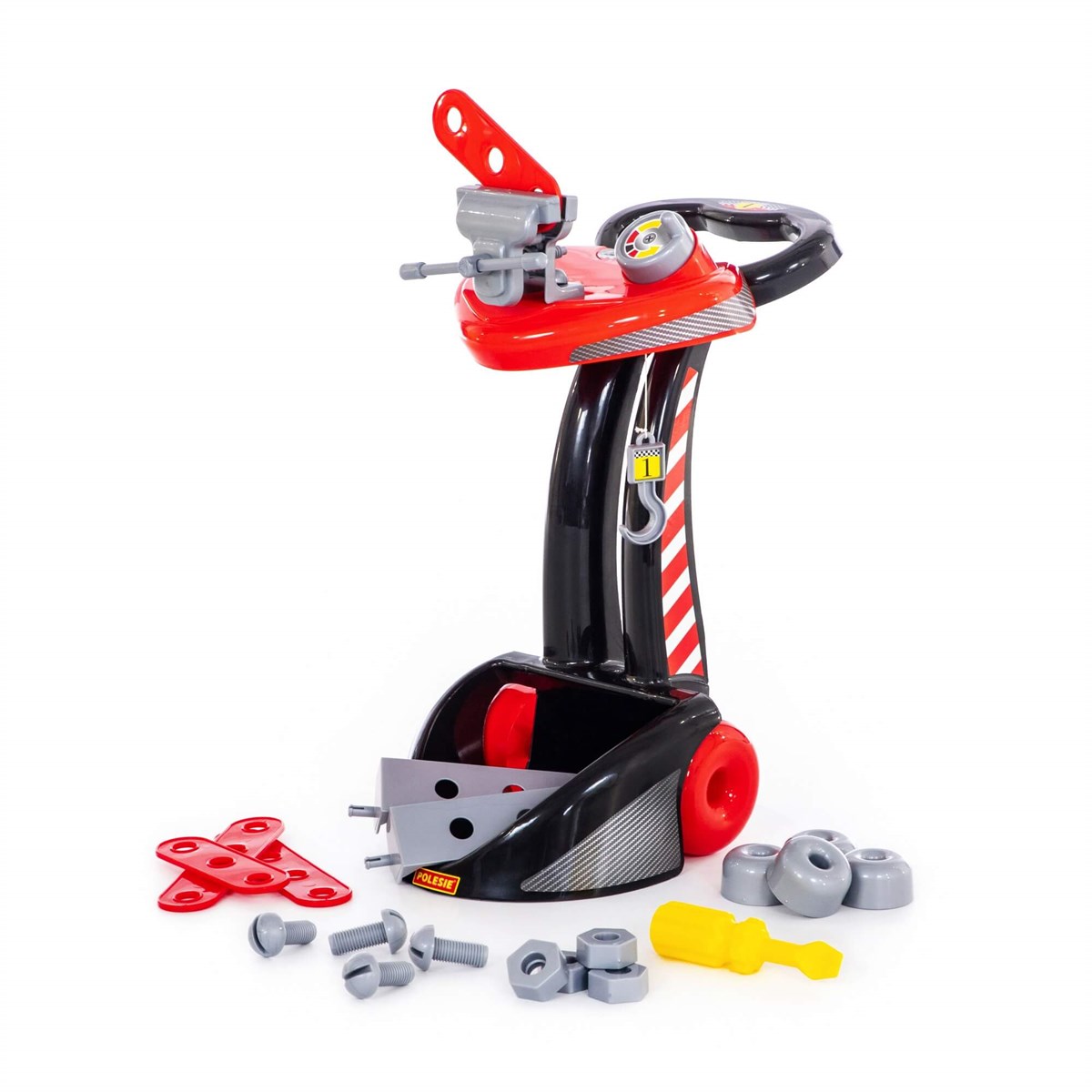 Polesie Mekanik Tamir Seti  | www.kreşmarket.com Kindergarten Materials , FurniturePlastik Lego Ve Blok SetleriKMP6862019 Parçalı Tamir Seti 