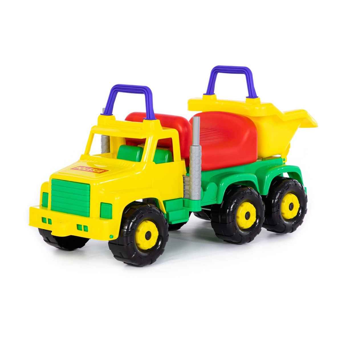 Polesie Pembe Spor Arabası Ayak Sürmeli | www.kreşmarket.comAraba Ve Hayvan FigürleriKMP07889Römorklu Kamyon Ayak Sürmeli