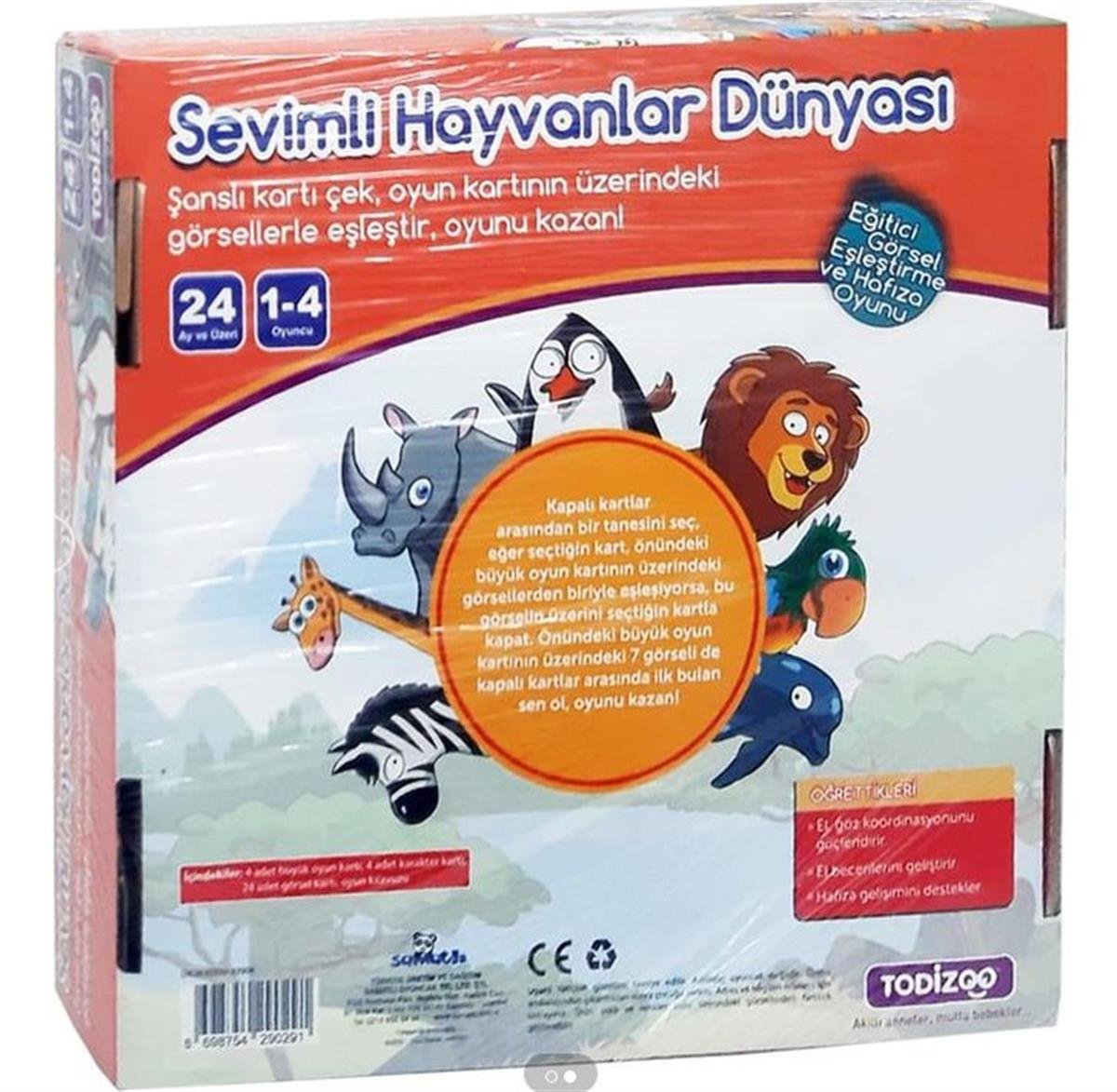 Puzzle ve Kavram OyunlarıKMS83908 SEVIMLI HAYVANLAR DUNYASI