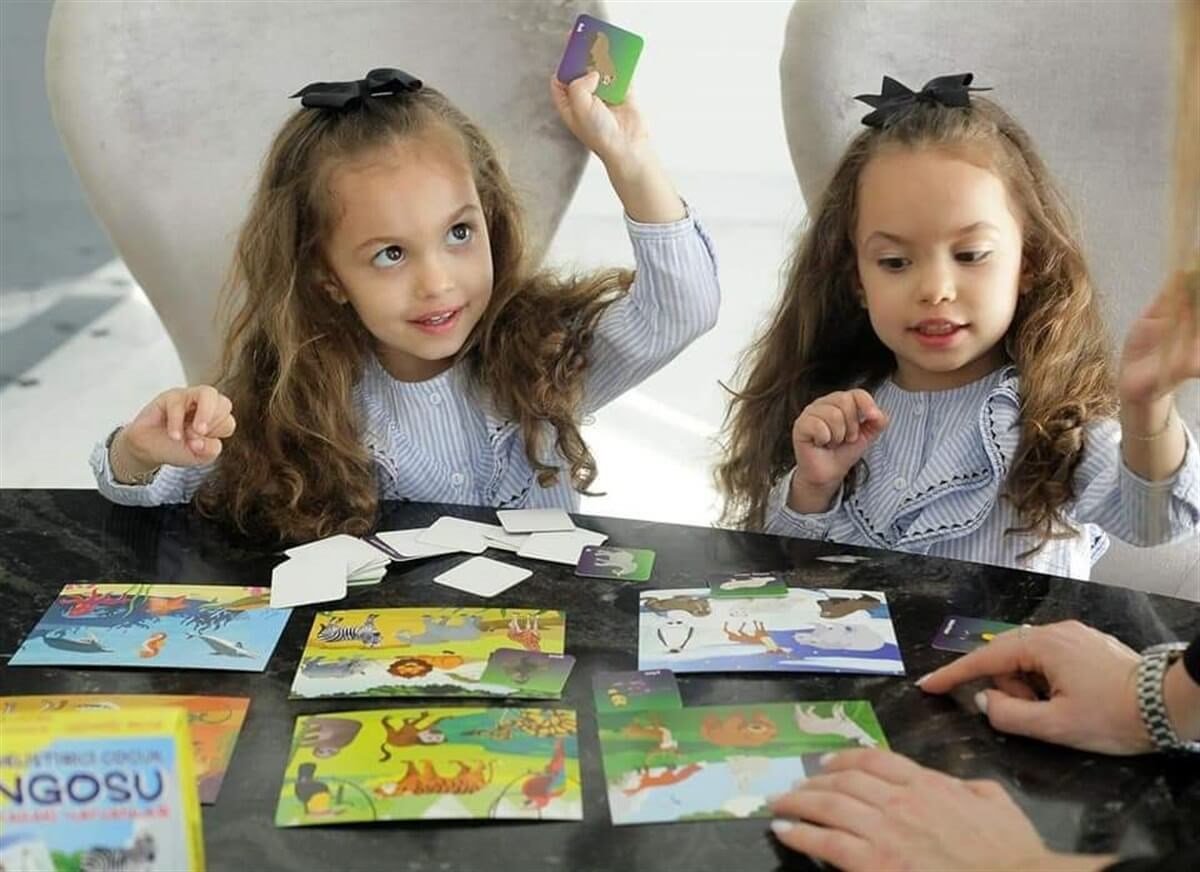 Puzzle ve Kavram OyunlarıKMA005Bingo Dünyadaki Hayvanlar Hafıza oyunu