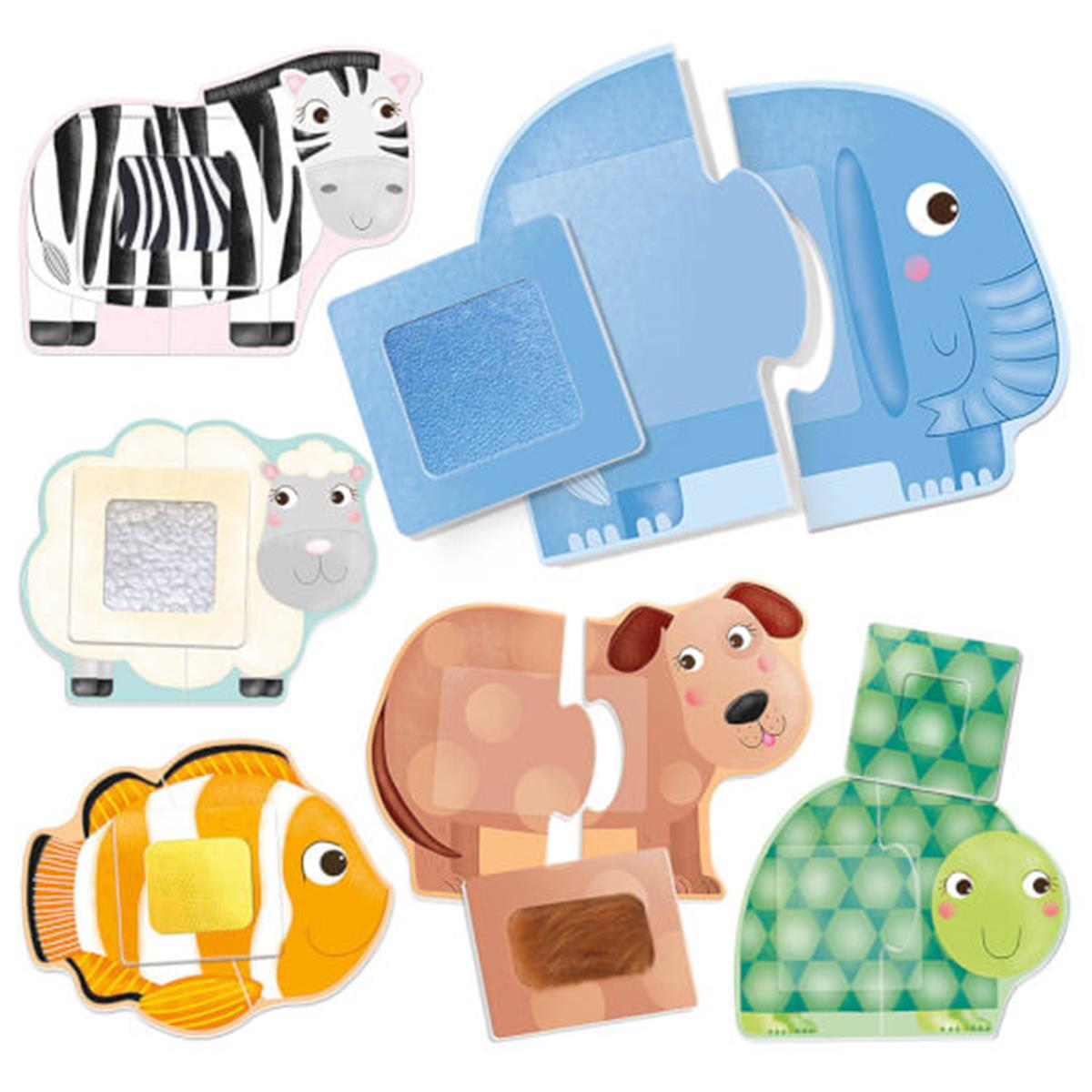 Puzzle ve Kavram OyunlarıKMCA5126Dokulu Puzzle Hayvanlar