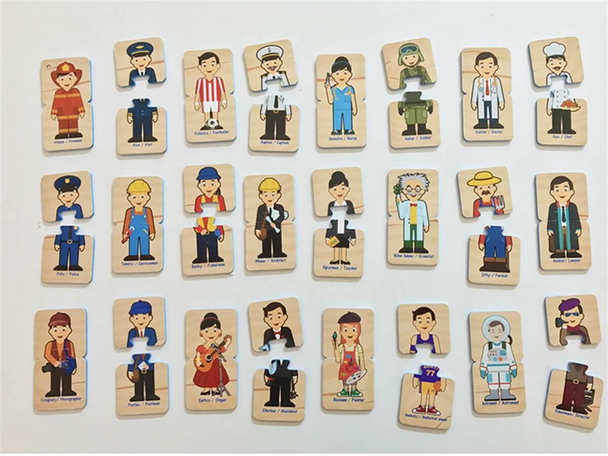 Puzzle ve Kavram OyunlarıDKMKMKA107Konuşan Meslekler ve Konuşan Araçlar