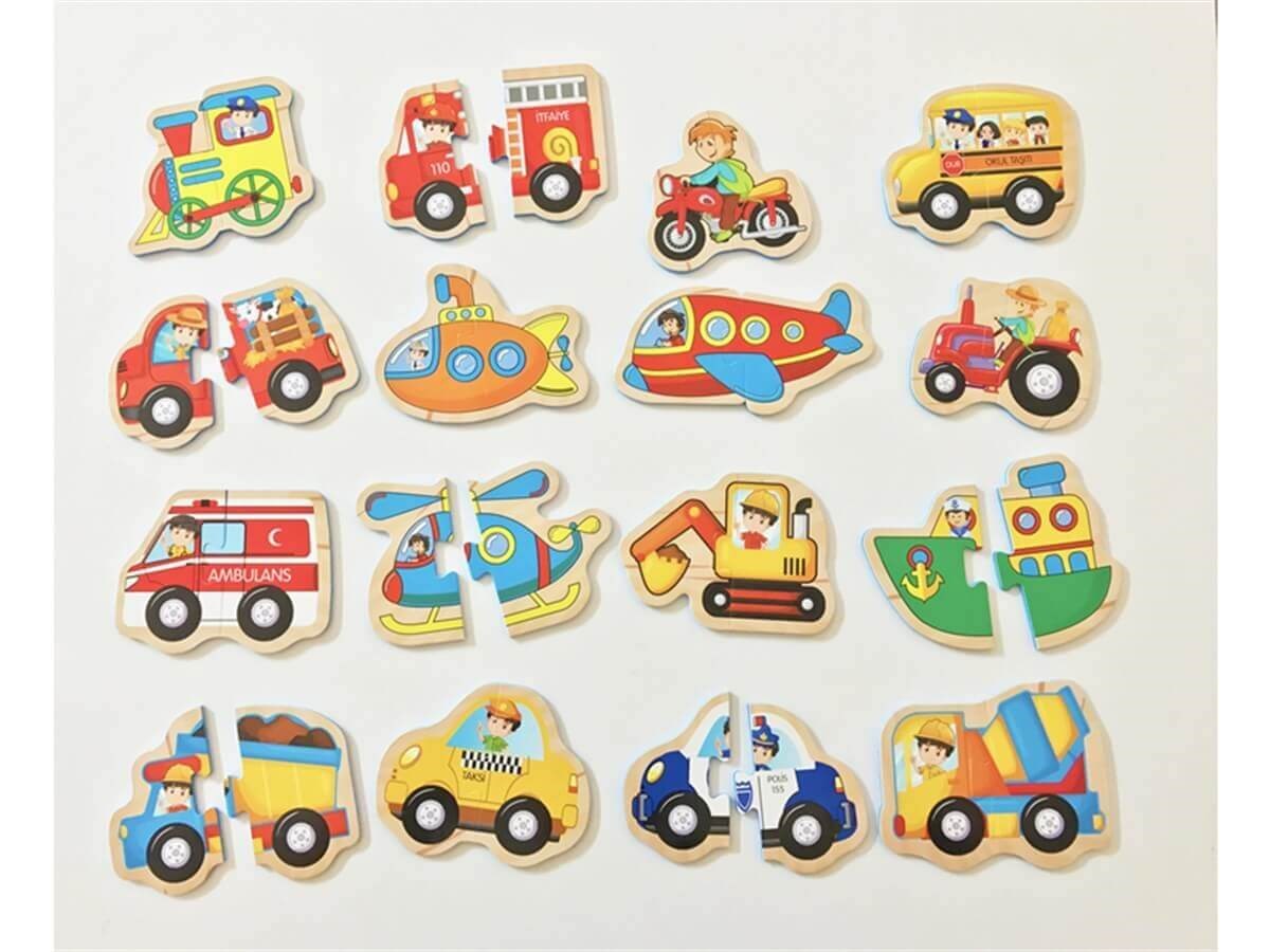 Puzzle ve Kavram OyunlarıDKMKMKA107Konuşan Meslekler ve Konuşan Araçlar