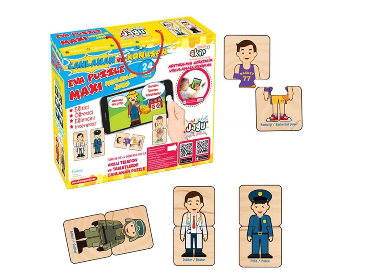 Puzzle ve Kavram OyunlarıDKMKMKA107Konuşan Meslekler ve Konuşan Araçlar