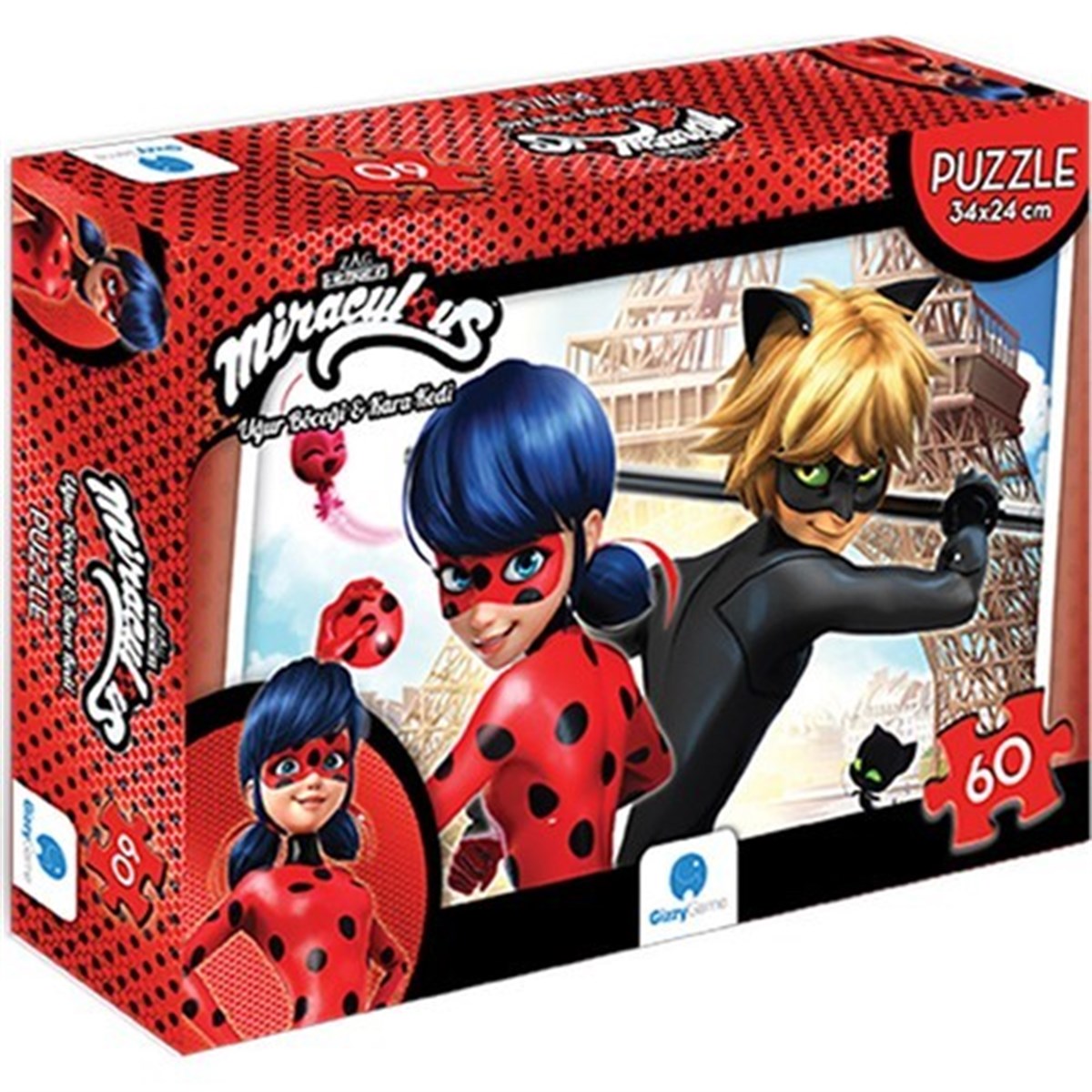 Puzzle ve Kavram OyunlarıKMCA5102Miraculous  Puzzle 60 Parçalı 