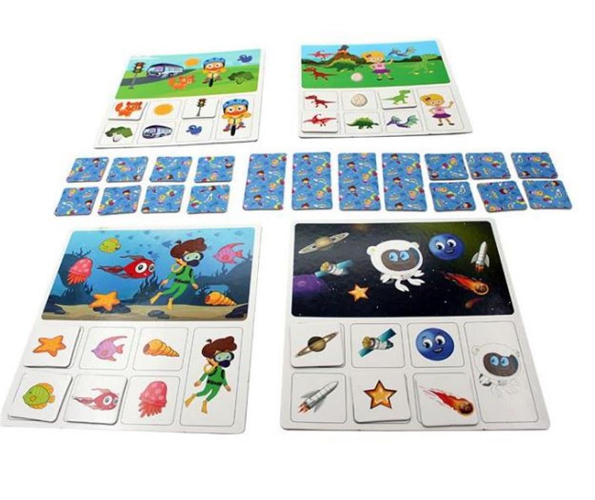 Puzzle ve Kavram OyunlarıKMS83913SEVIMLI DOSTLAR SANSLI KARTLAR