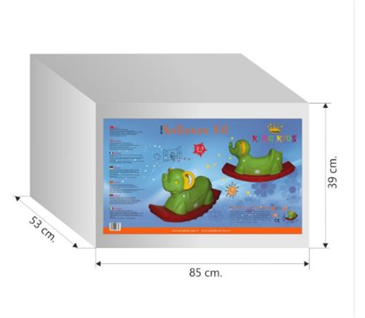 Sallanan Fil - Kreş MarketBahçe OyuncaklarıKM07523Sallanan Fil