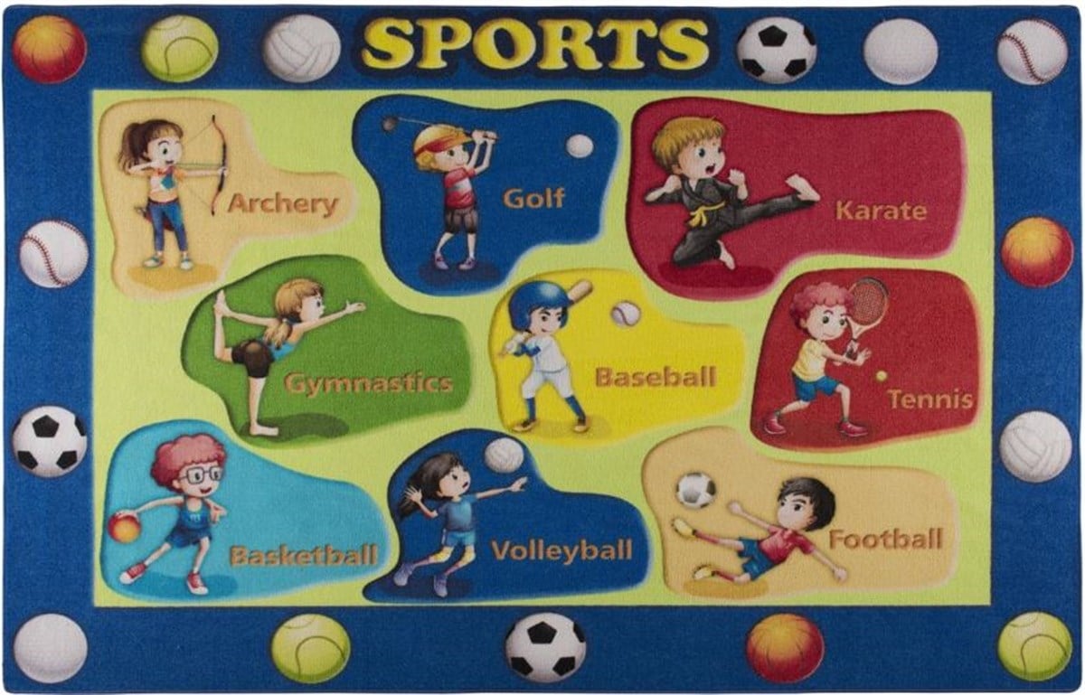 Spor Dalları Oyun Halısı