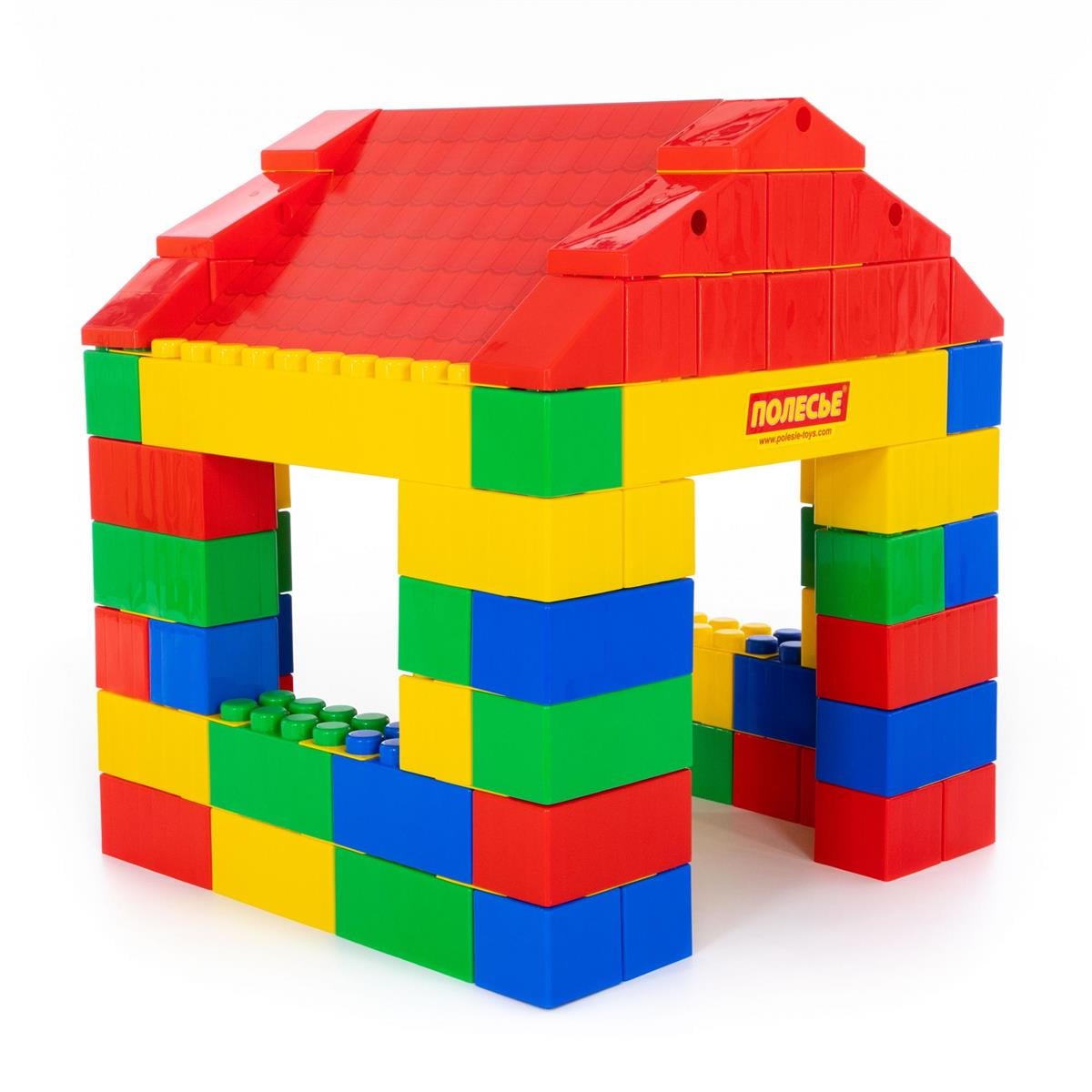 YAPI BLOKLARI EV 134 PARÇAPlastik Lego ve Blok SetleriKMP37473Yapı Blokları ev 134 Parça 