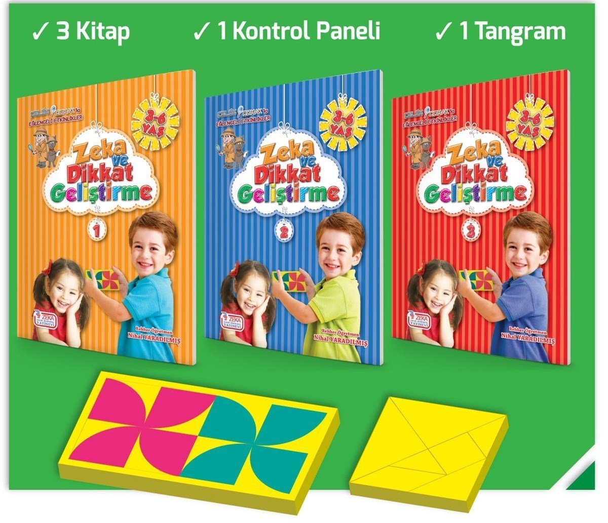 Zeka-Dikkat Geliştirme (3-6 Yaş)