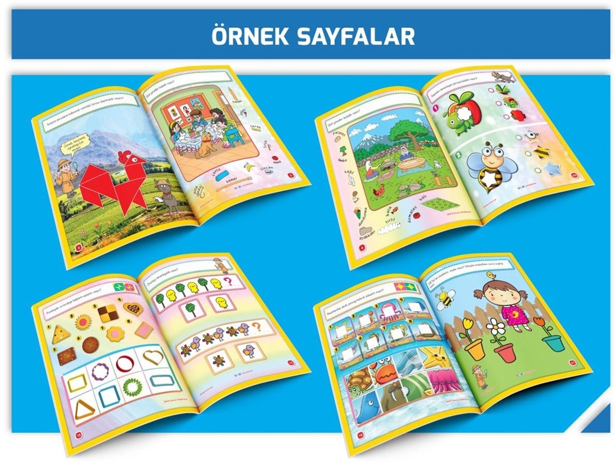 Zeka-Dikkat Geliştirme (3-6 Yaş)
