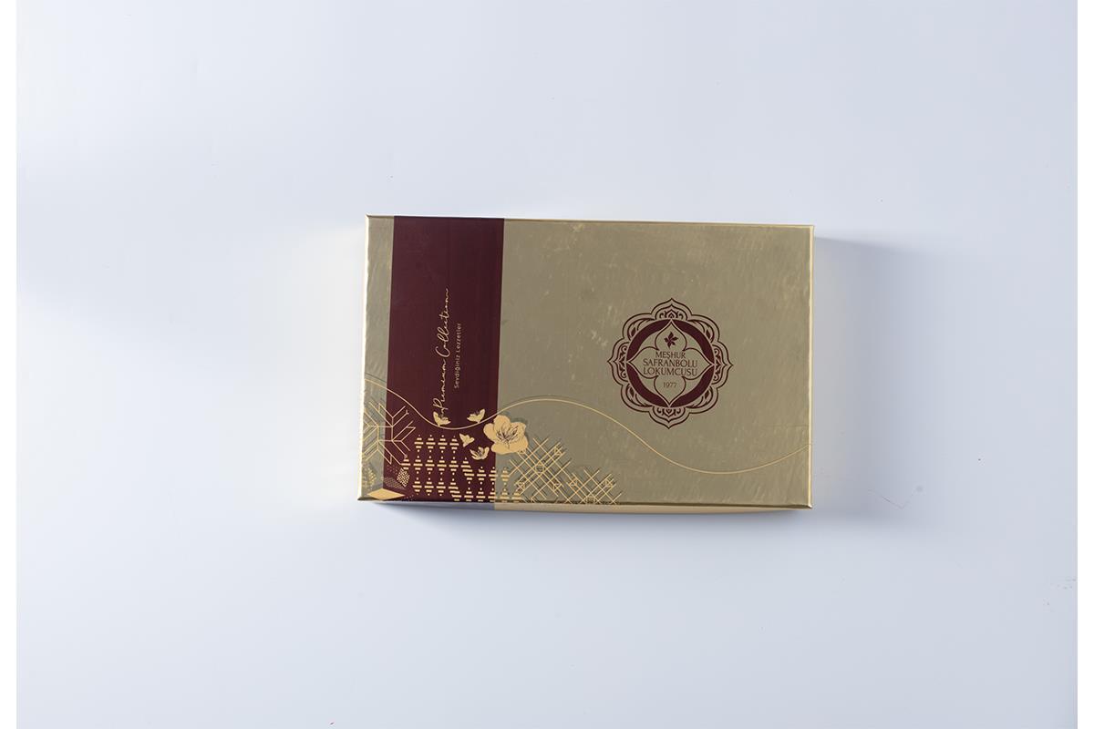 ÖZEL SERİ ÜRÜNLERGold Lux Kutu Karışık Baklava Lokum 450 gr