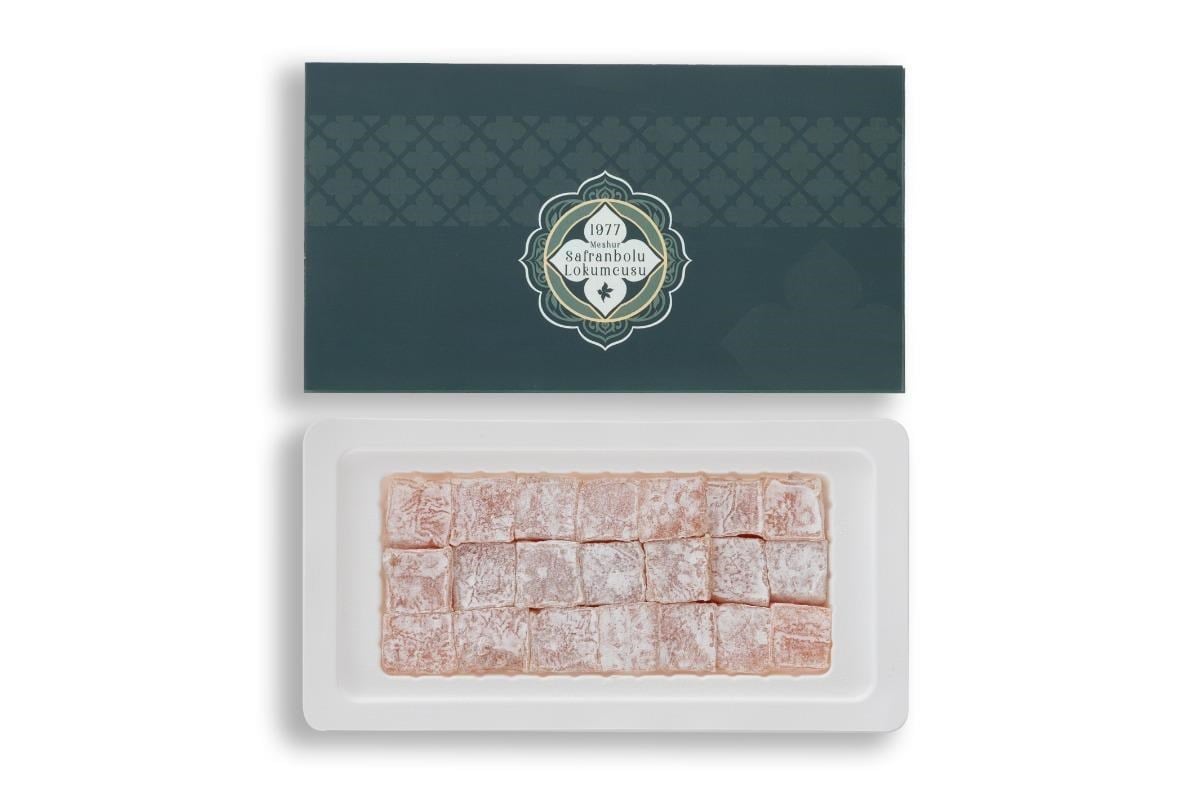 HEDİYELİK ÜRÜNLERGül Aromalı Lokum 160 gr. (Vakumlu Paket)