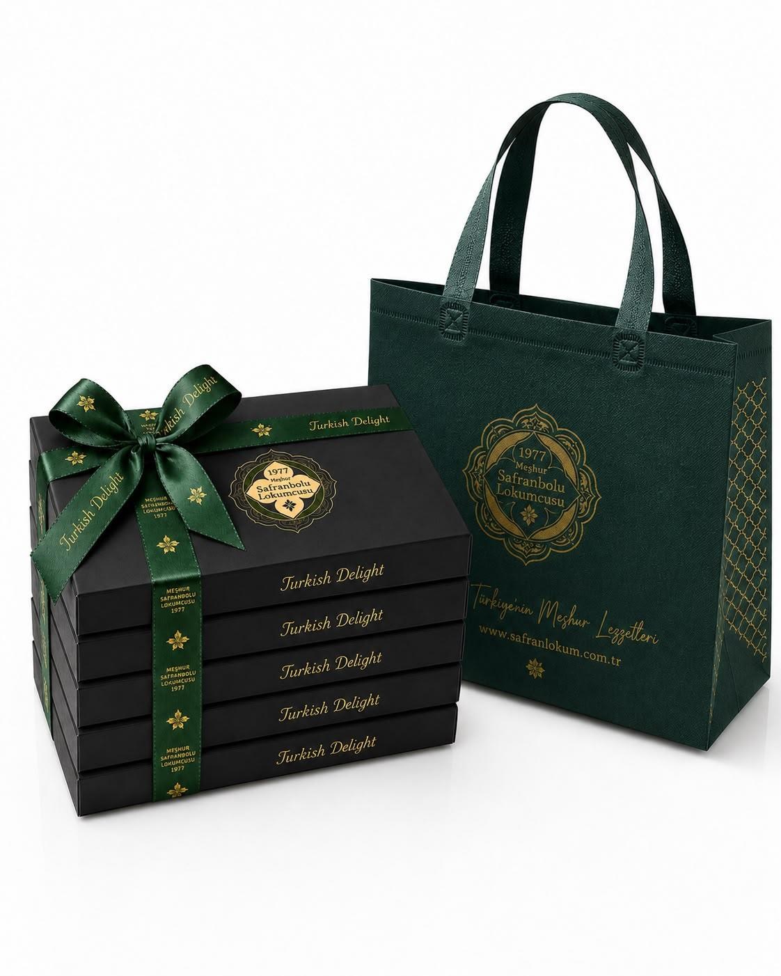 HEDİYELİK ÜRÜNLERKarışık Kuruyemişli Fitil Lokum *5 adet 160 gr. (Vakumlu Paket)