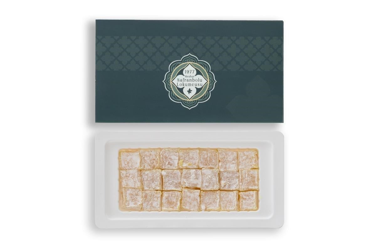 HEDİYELİK ÜRÜNLERSakız Aromalı Lokum 160 gr. (Vakumlu Paket)