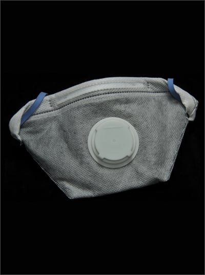 DAC4B-F-FFP2 Ventilli, Aktif Karbonlu Kaynakçı Toz Maskesi