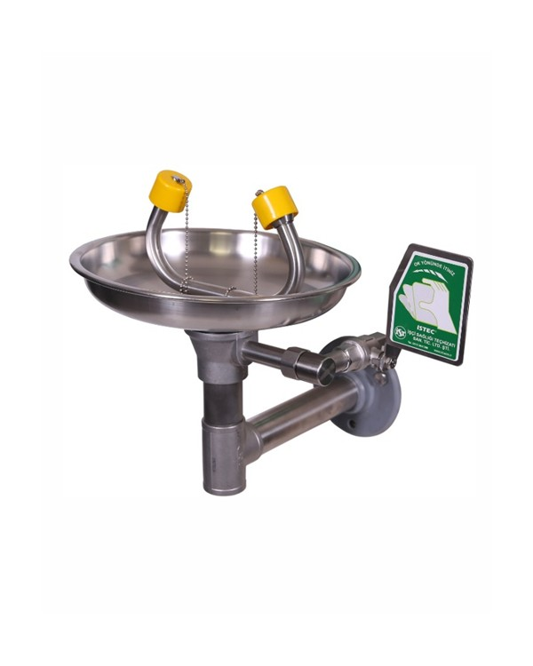 Göz Yıkama Çeşmesi, ISTEC Tip EW, Duvara Monte, El Kumandalı