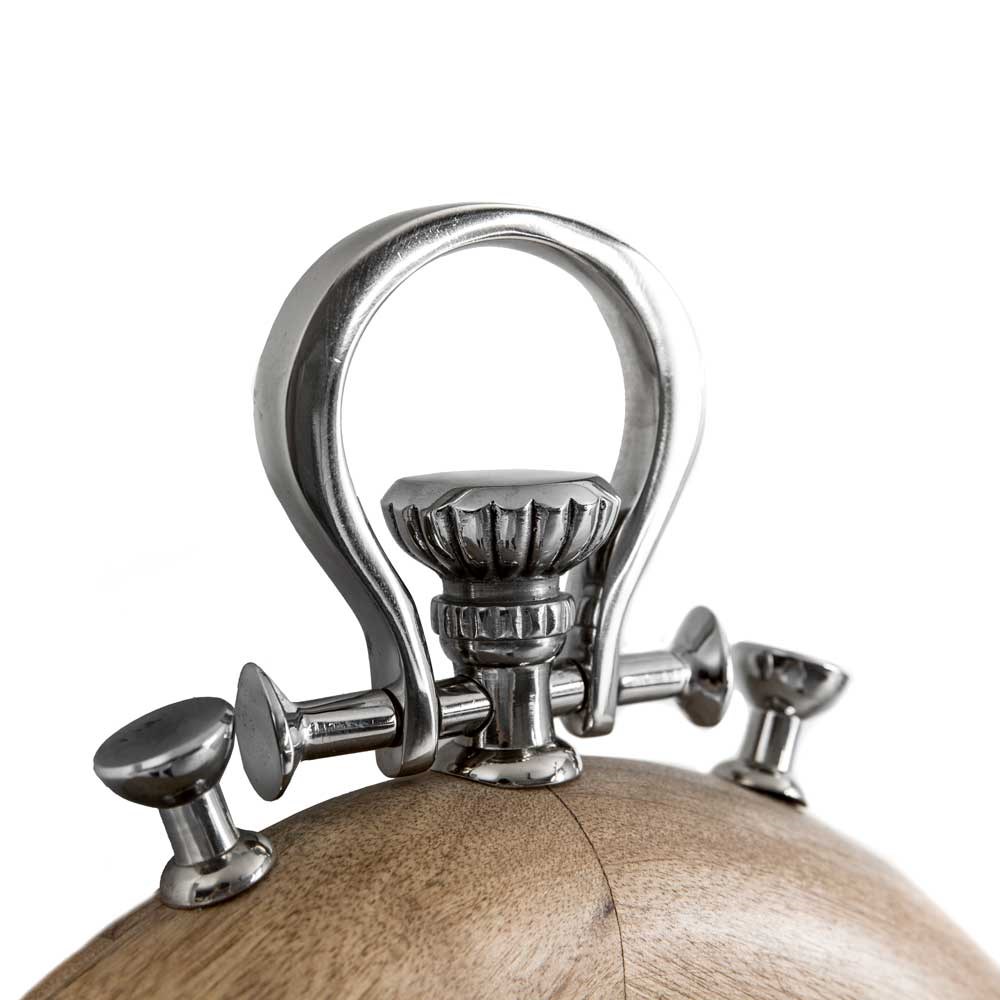 Ahşap Yuvarlak Saat 