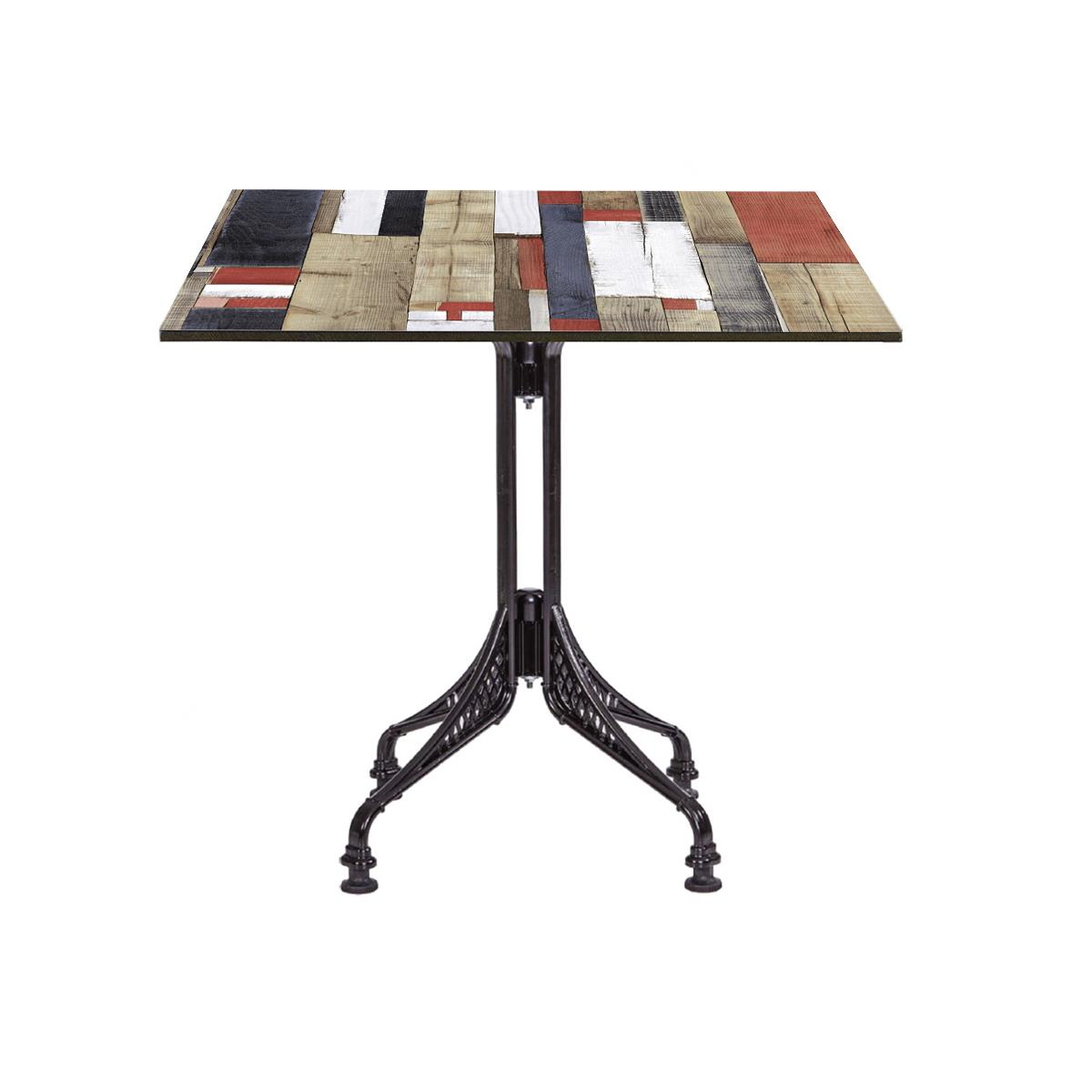 Alüminyum Ayaklı Beyaz Compact Cafe Masası