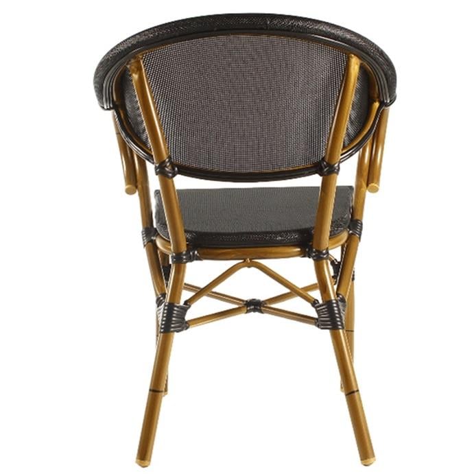 Alüminyum Bambu Rattan Sandalye