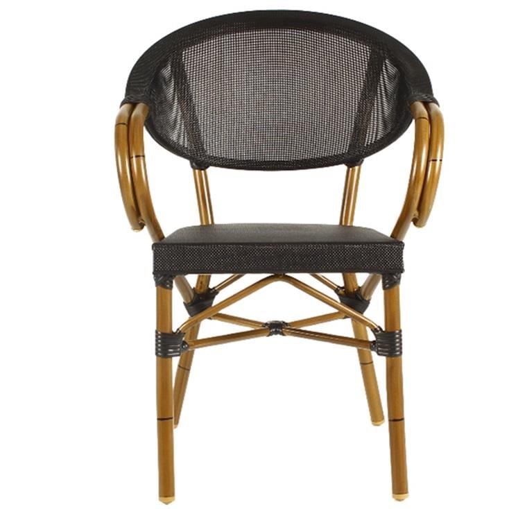 Alüminyum Bambu Rattan Sandalye