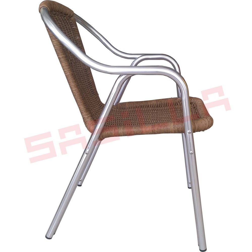 Alüminyum Rattan Sandalye