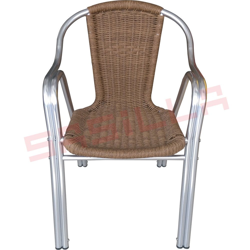 Alüminyum Rattan Sandalye
