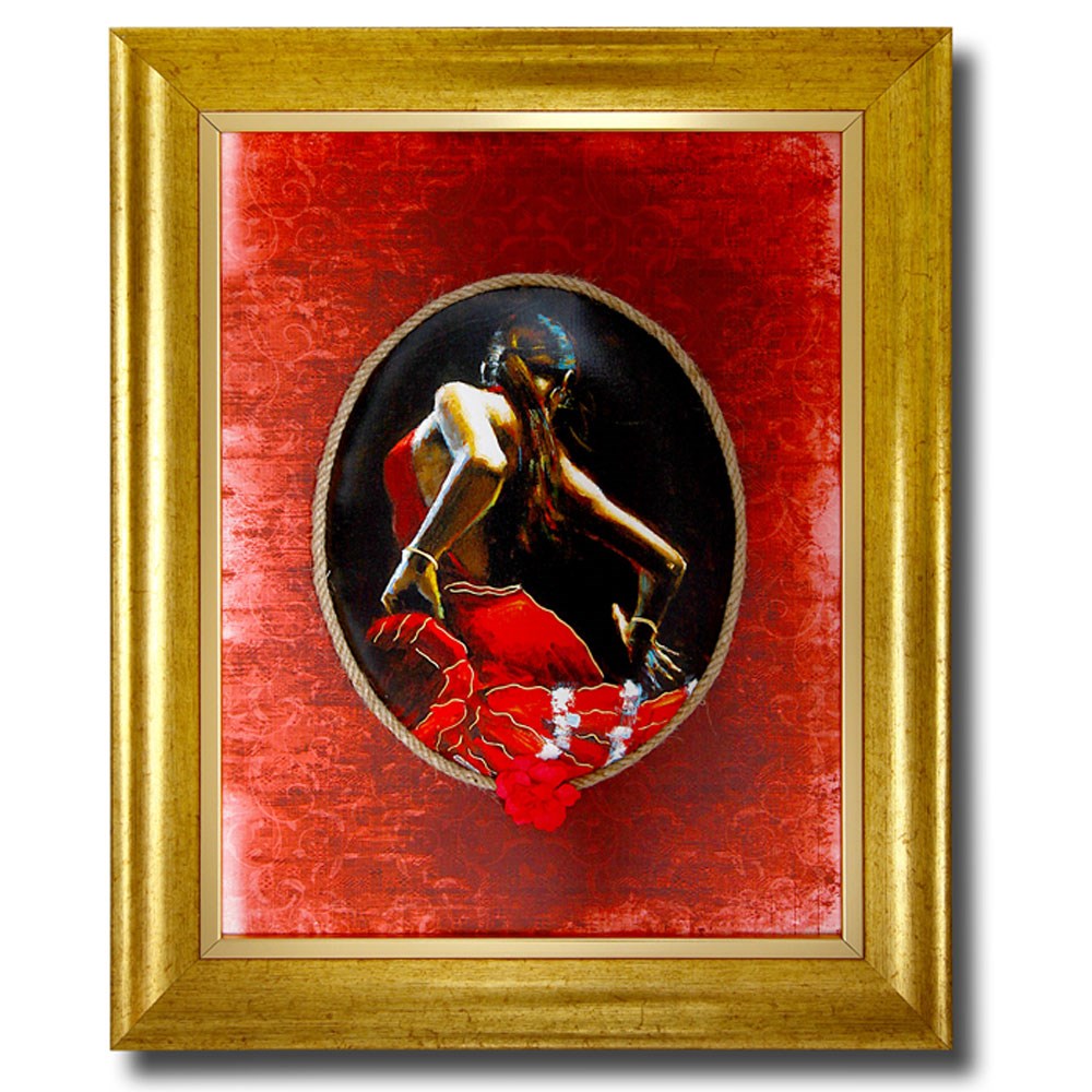 Çerçeveli Kadın Tablo