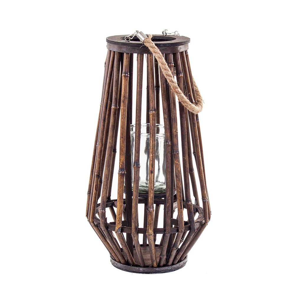 Dekoratif Ahşap Fener Mumluk