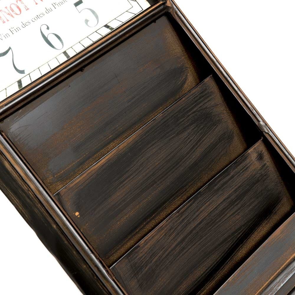 Eskitme Metal Duvar Saati