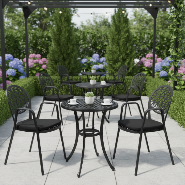 Hitit Alüminyum Balkon Masa Takımı