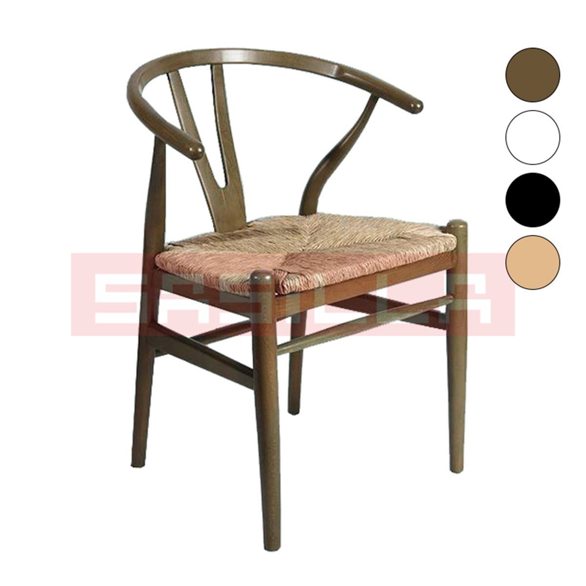 İskandinav Tarzı Wishbone Ahşap Sandalye