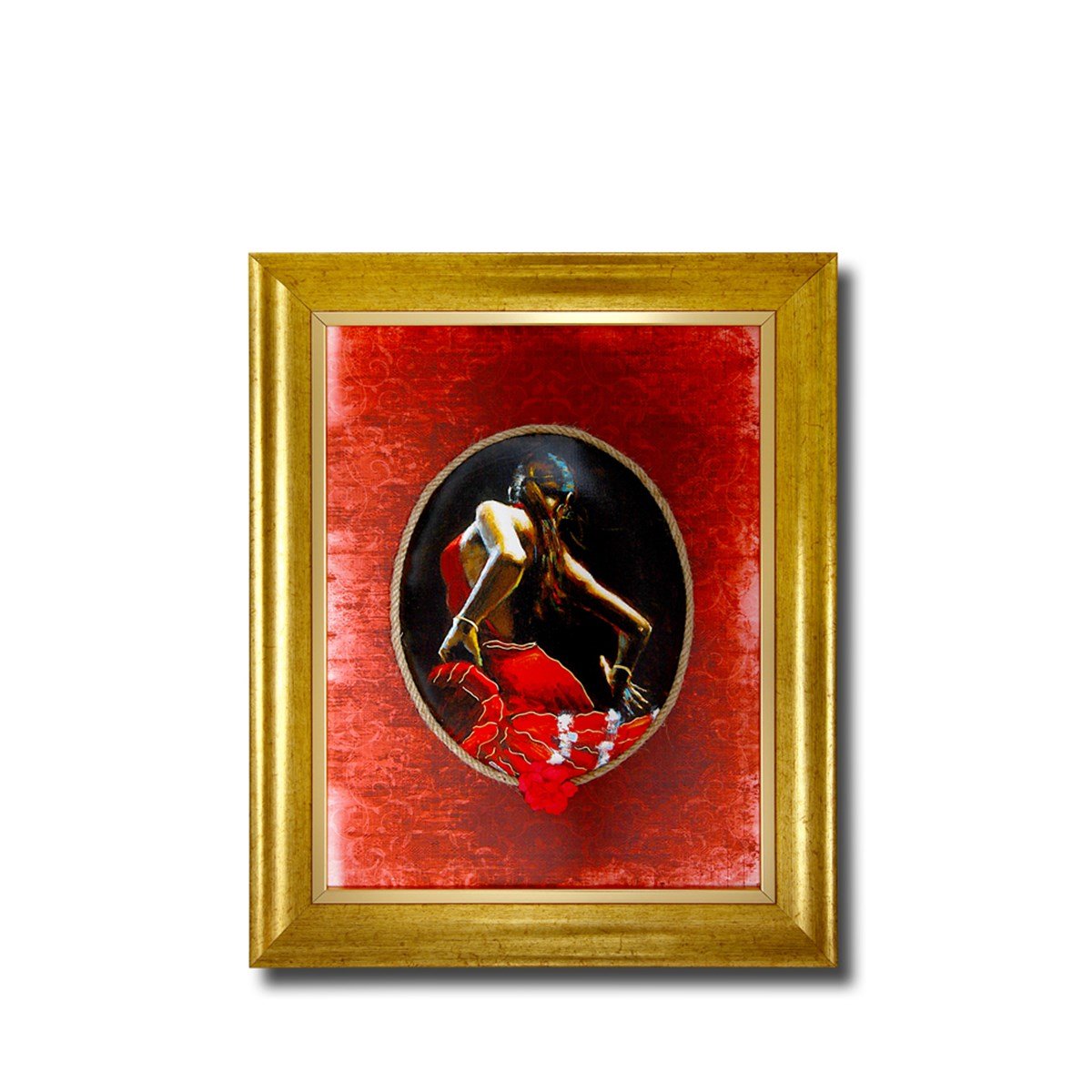 İspanyol Dansçı Kadın Tablo