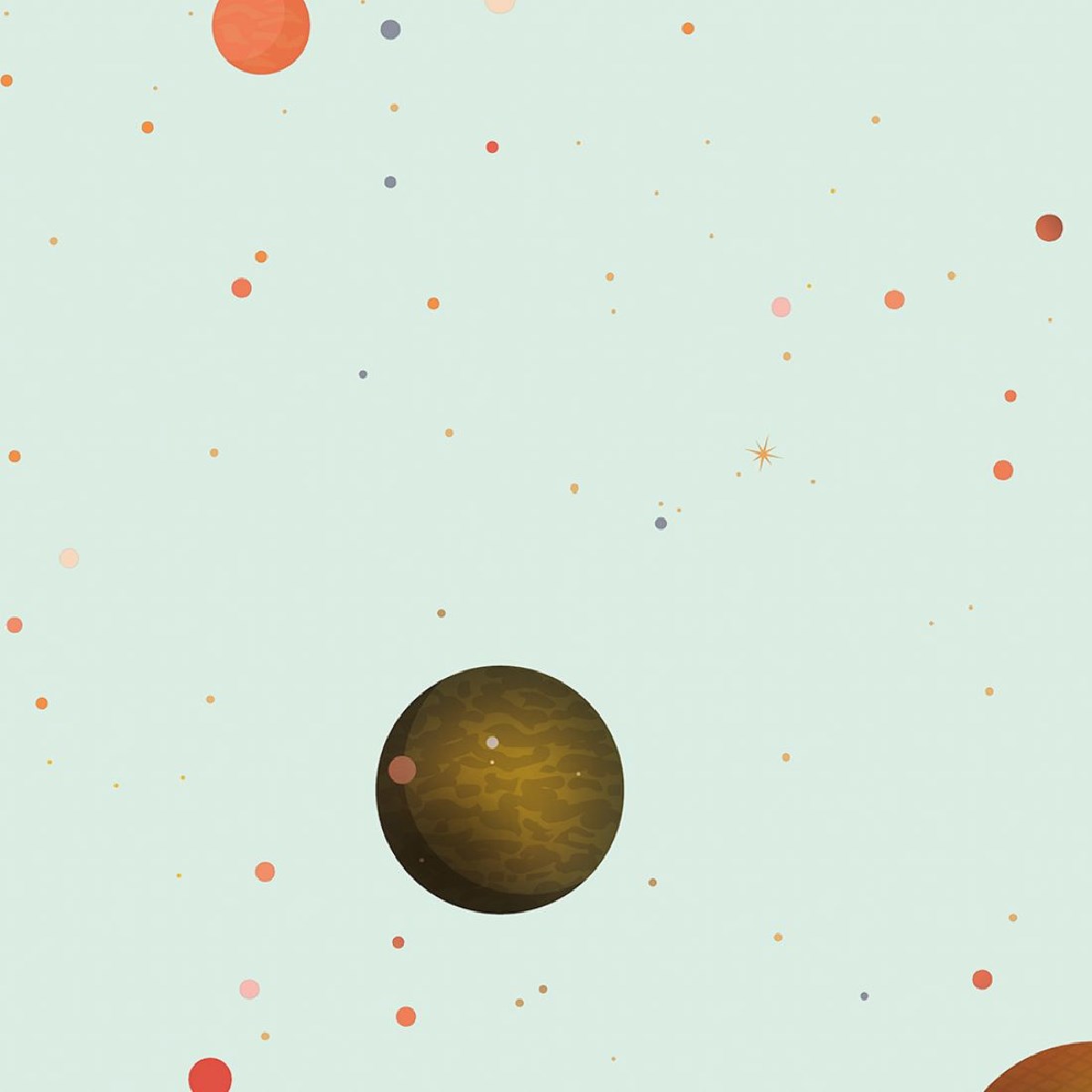 Kids Collection Galaxi Duvar Kağıdı