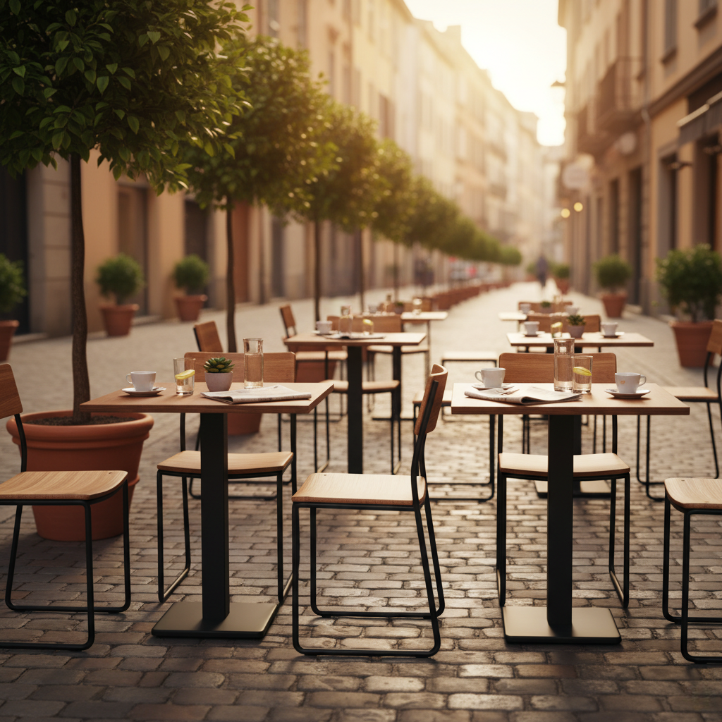 Kiev Compact Laminat Kare Masa 24mm