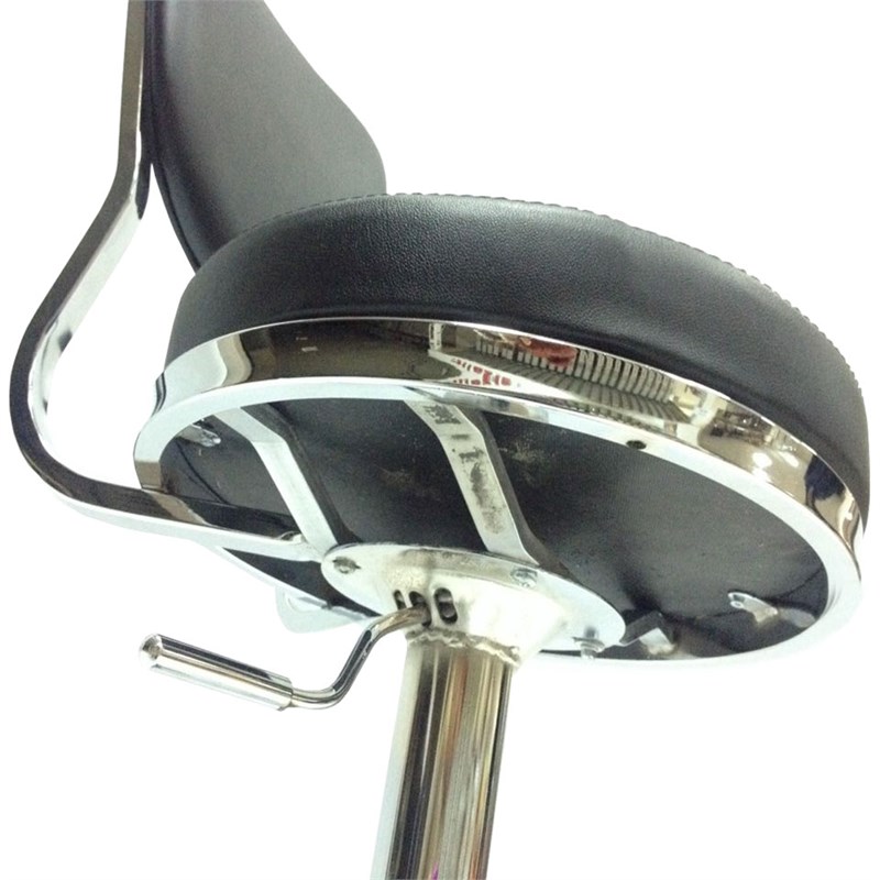 Mercan Deri Bar Taburesi