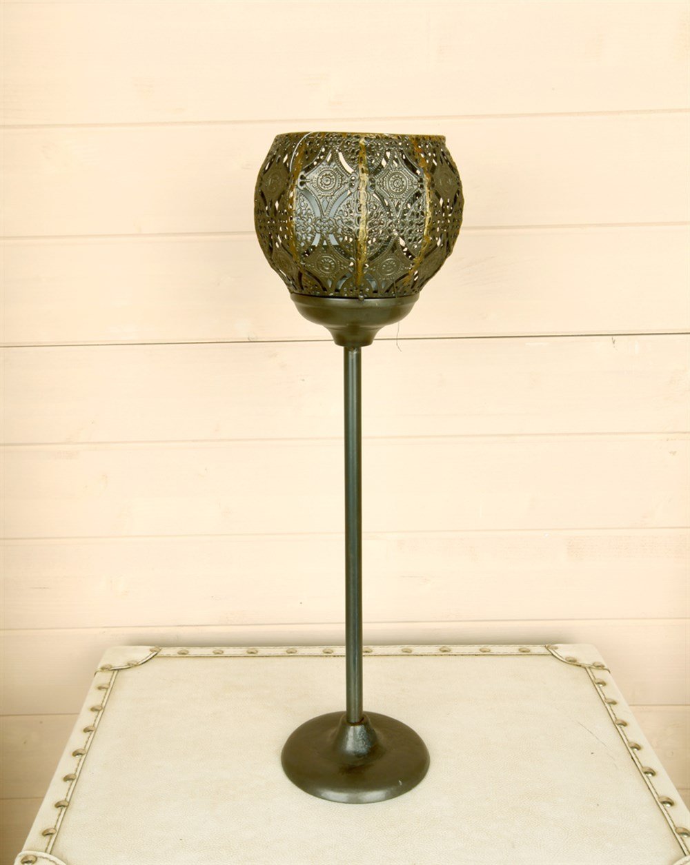 Metal Şamdan Mumluk