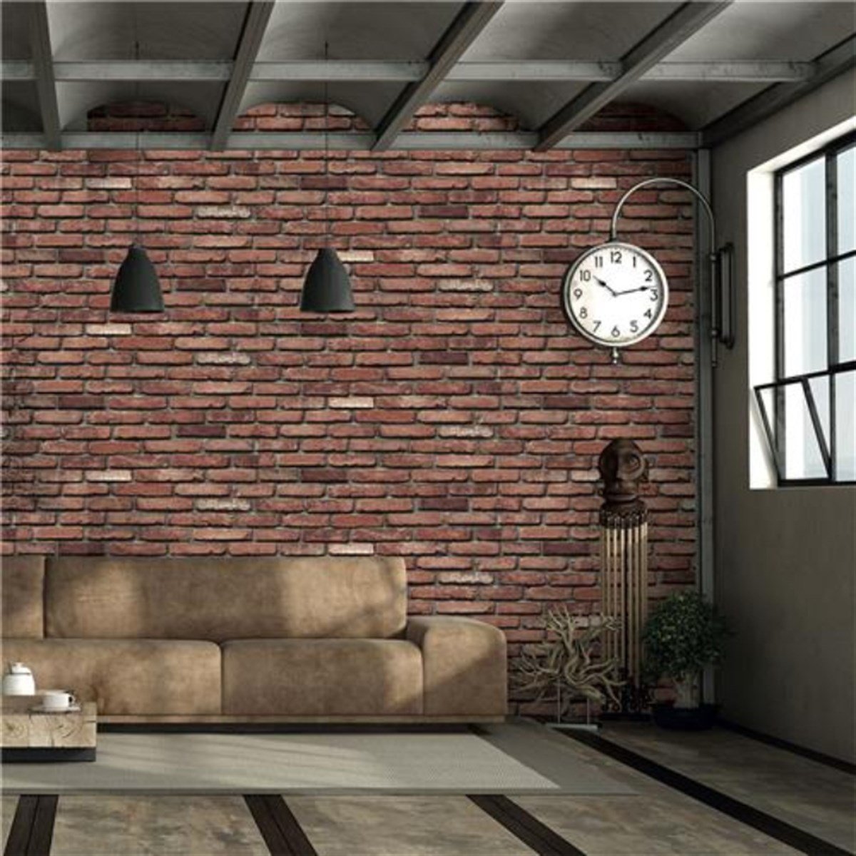 Natura Brick Tuğla Duvar Kağıdı