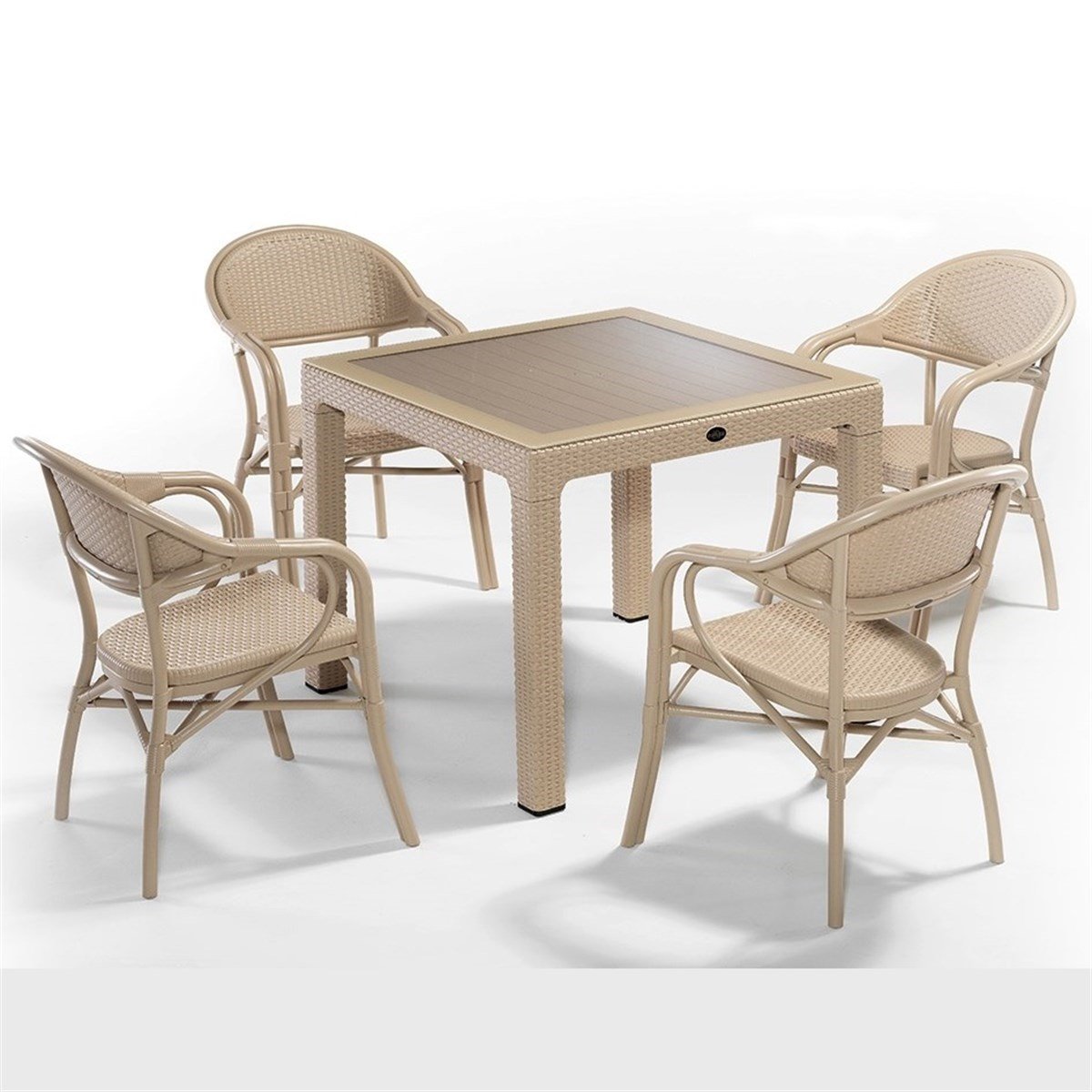 Nirvana Plastik Rattan Koltuk 