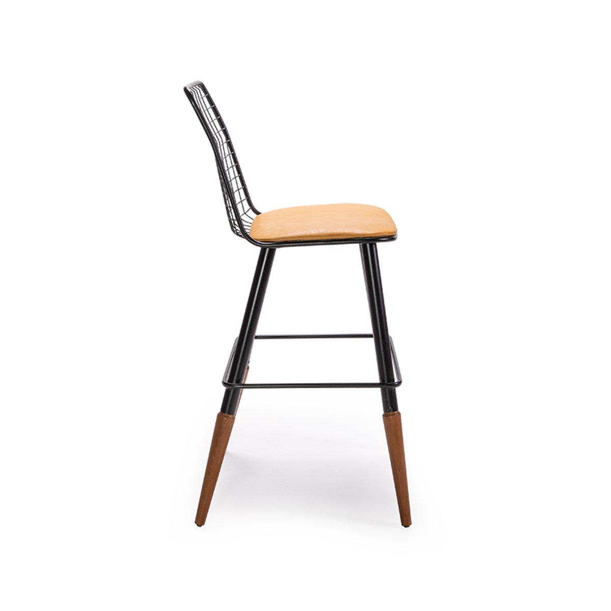 Setel Metal Tel Bar Sandalyesi