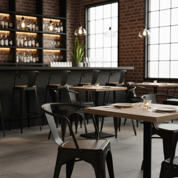 Tolix Kollu Sandalye