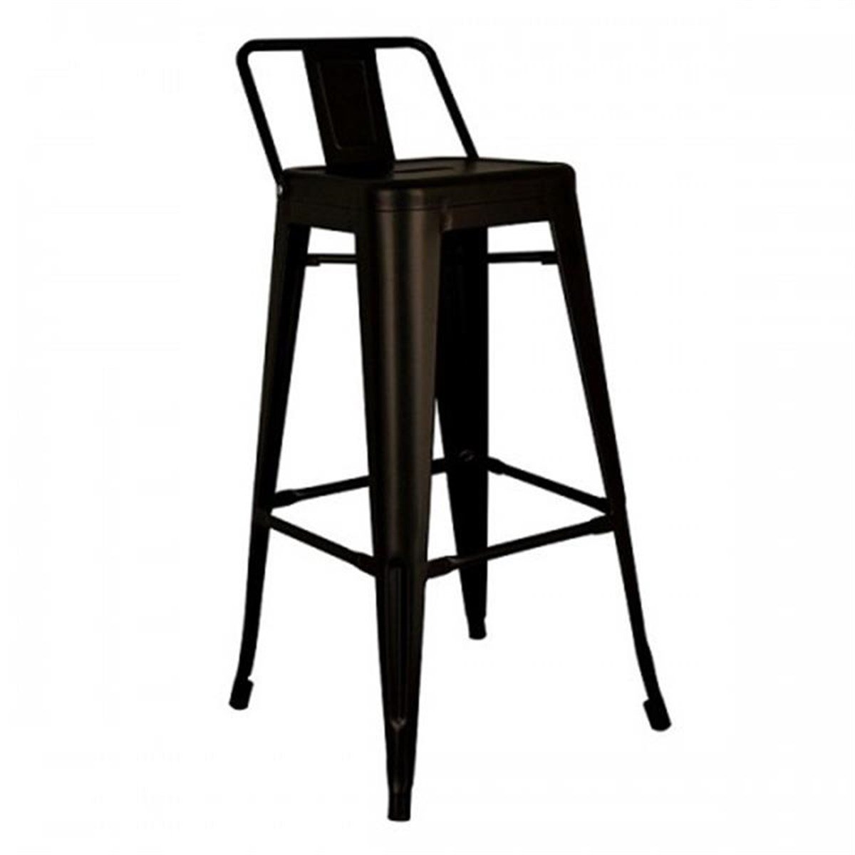 Tolix Sırtlı Bar Taburesi