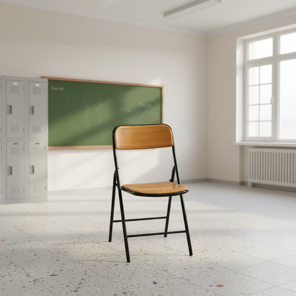 Werzalit (Wermodin) Katlanır Sandalye