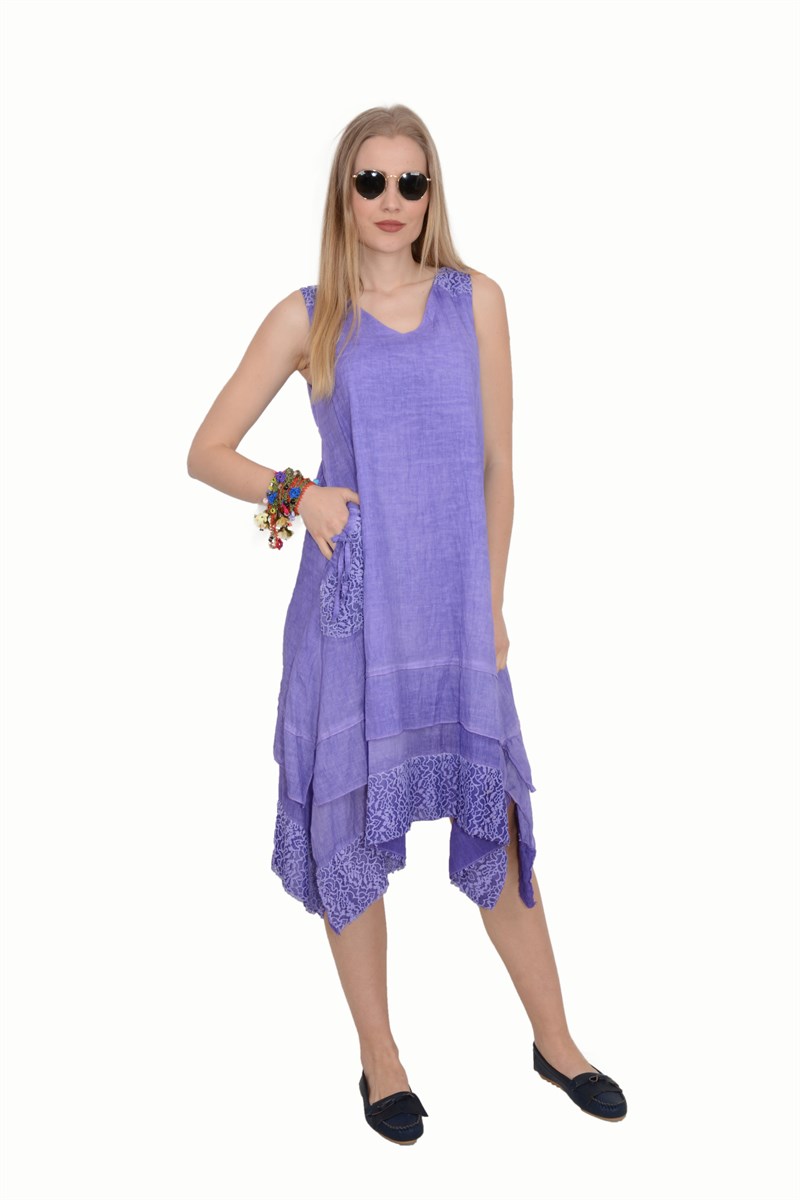 Otantik / Etnik Giyim-538-Lila