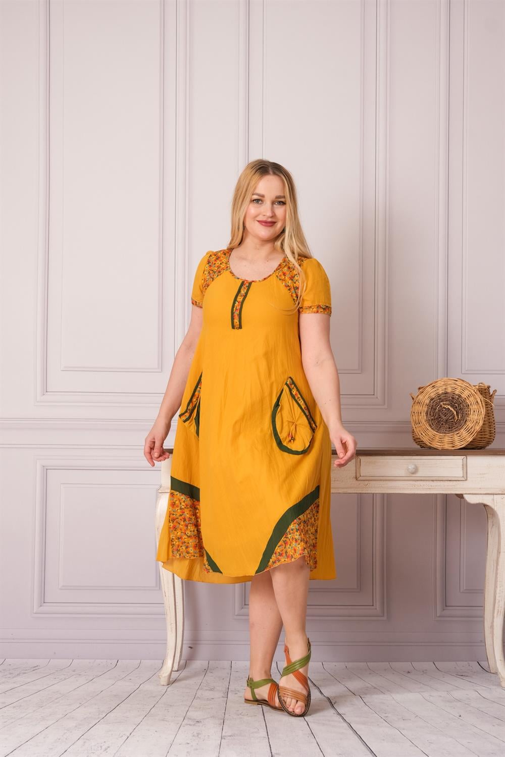 9080 Hardal Elbise