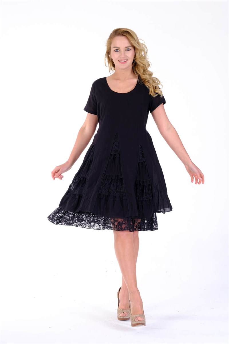 OTANTİK ETNİK GİYİM  YAZLIK ELBİSE ERC COLLECTİON 3856 Sİ