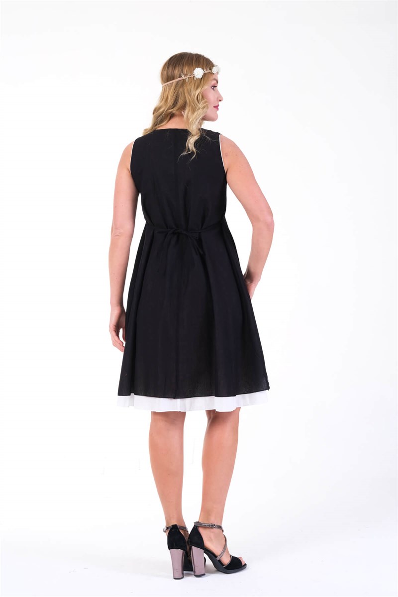 OTANTİK ETNİK GİYİM  YAZLIK ELBİSE ERC COLLECTİON 4544 S-B