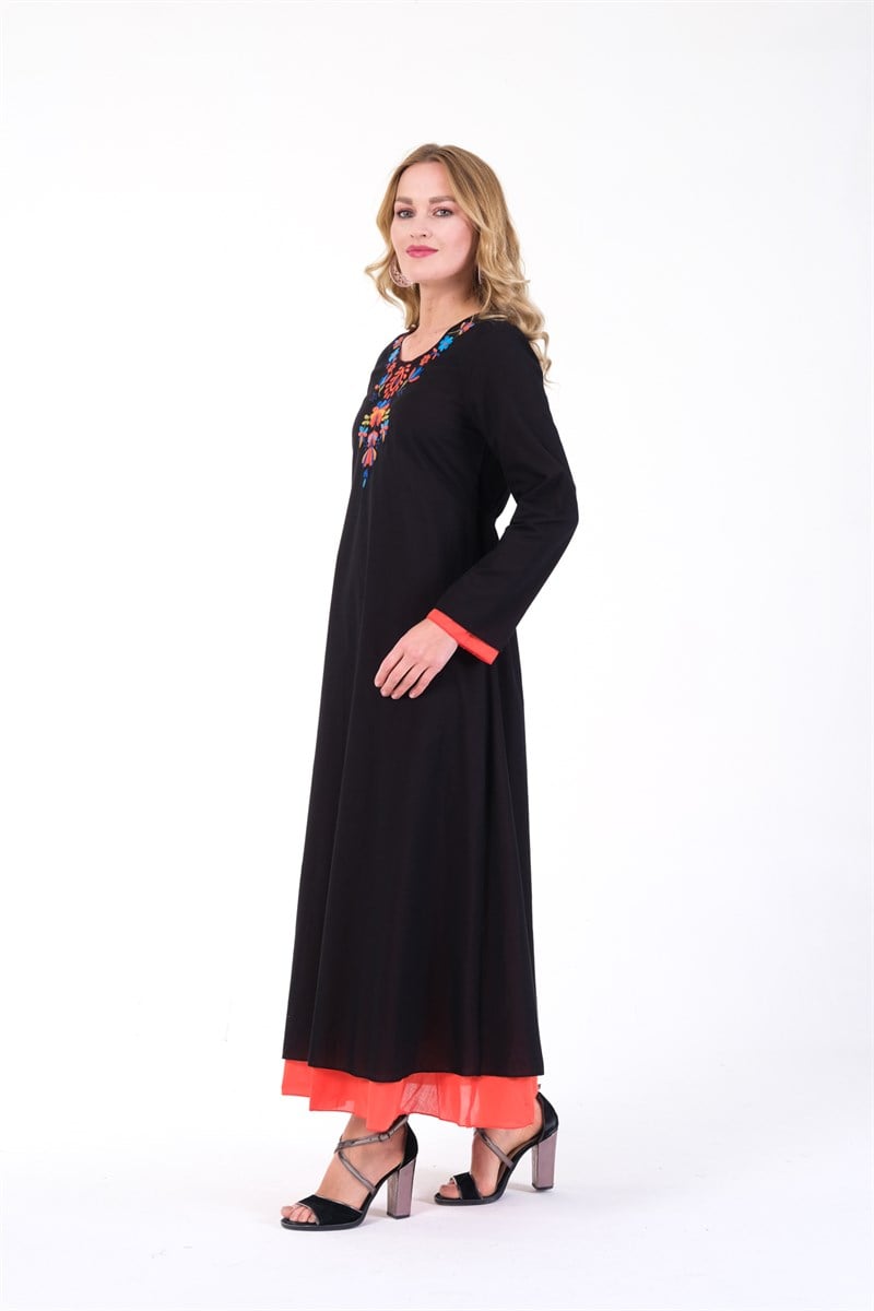 OTANTİK ETNİK GİYİM  YAZLIK ELBİSE ERC COLLECTİON 4559 Sİ