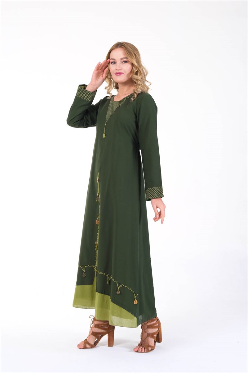 OTANTİK ETNİK GİYİM  YAZLIK ELBİSE ERC COLLECTİON 4560 KY
