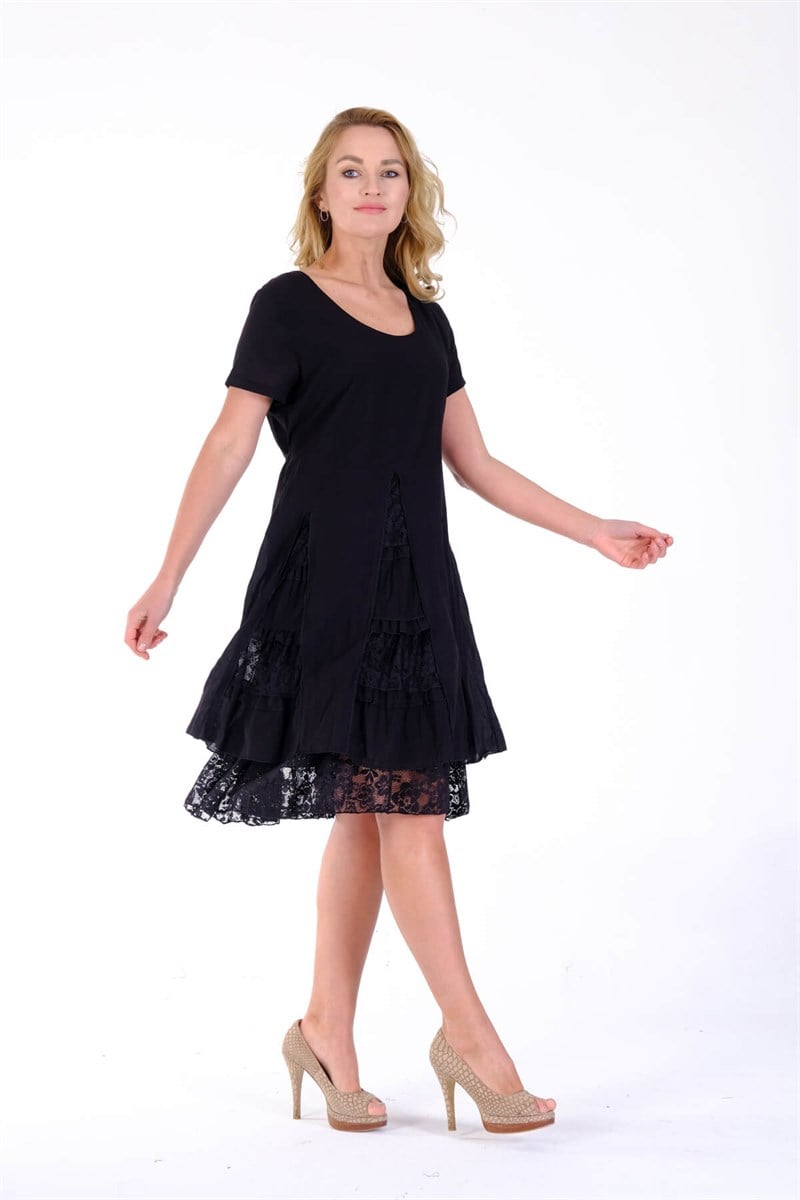 OTANTİK ETNİK GİYİM  YAZLIK ELBİSE ERC COLLECTİON 3856 Sİ